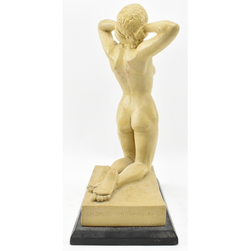 80 - L. Sommers Smith A.R.W.A (British, 20th century) - an Art Nouveau early 20th century plaster sculptu... 