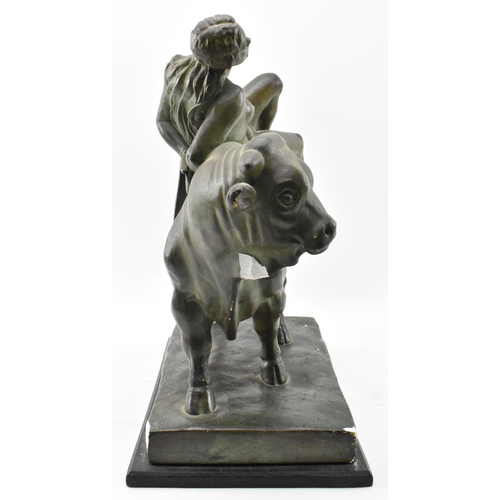 90 - L. Sommers Smith A.R.W.A (British, 20th century) - an Art Nouveau early 20th century bronzed painted... 