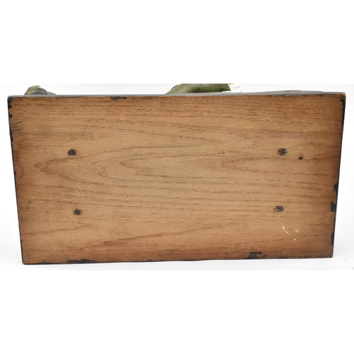 90 - L. Sommers Smith A.R.W.A (British, 20th century) - an Art Nouveau early 20th century bronzed painted... 