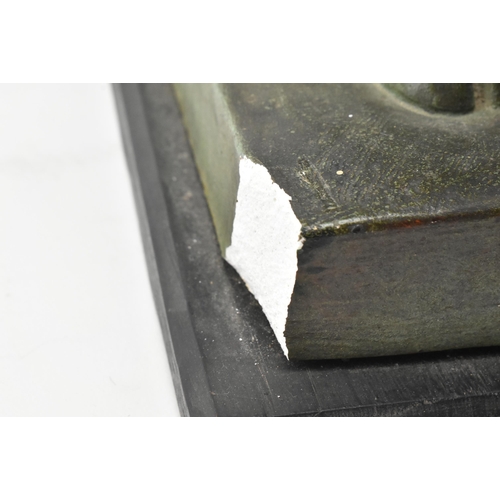 90 - L. Sommers Smith A.R.W.A (British, 20th century) - an Art Nouveau early 20th century bronzed painted... 