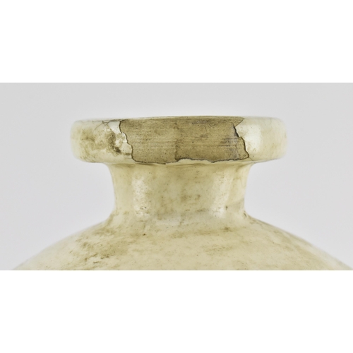 111 - A Chinese Cizhou meiping vase. The meiping vase modelled a short neck with everted rim, the body cov... 