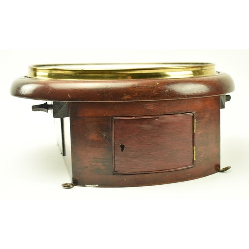 355 - W. A. Sainsbury, Windsor Street N. W. - A Victorian 19th century mahogany cased 12 inch face fusee m... 