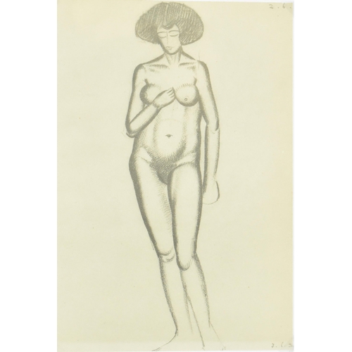 448 - Eric Gill (1882-1940) - A pair of nudes from Eric Gill First Nudes published by Neville Spearman, Lo... 