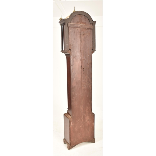 477 - A George III West Country mahogany cased John Blackford Plymouth Docks eight-day maritime longcase g... 