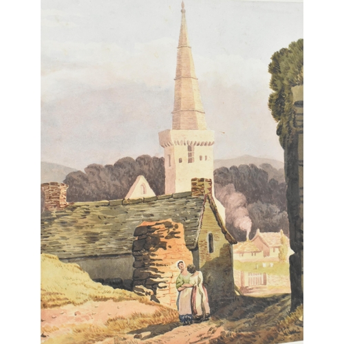 493 - Attributed to Samuel Prout (1783-1852) - A 19th century watercolour on paper painting of St Mary's P... 