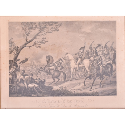 545 - After Carle Vernet - a pair of military steel engravings. The lot comprising Bataille de la Moskowa ... 