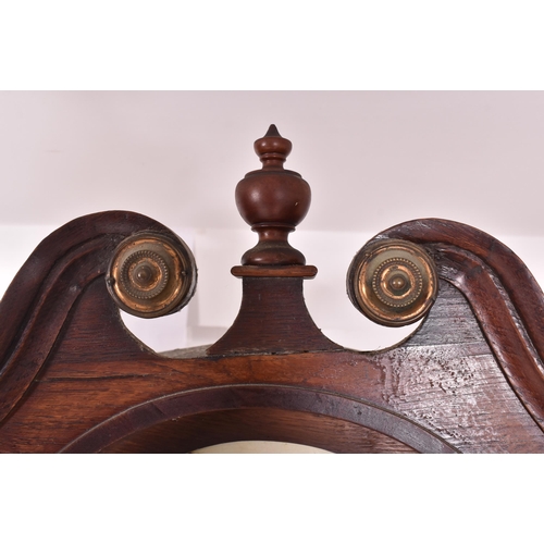 600 - Walker & Finnemore, Birmingham - A Black Country George III early 19th century mahogany cased moon p... 