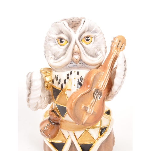 101 - Bronte - Two limited edition porcelain china Bronte candle snuffers figures from the Owl and the Pus... 