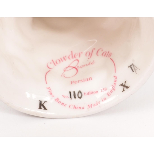 102 - Bronte - A collection of nine porcelain china Bronte limited edition candle snuffers figures from th... 