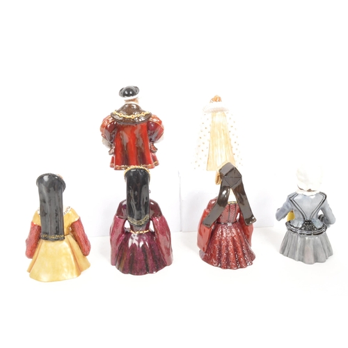 103 - Bronte - A collection of six porcelain china limited edition Bronte candle snuffers for Govier of Si... 