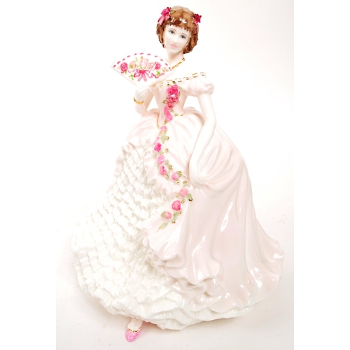 156 - Coalport - Champagne Waltz - A limited edition porcelain Coalport figurine entitled Champagne Waltz ... 