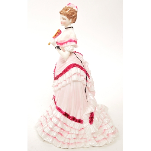 165 - Royal Worcester - A limited edition porcelain Royal Worcester figurine entitled First Dance from The... 