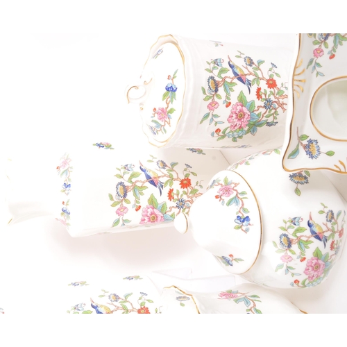 174 - Aynsley - Pembroke - A vintage 20th century reproduction pattern from 18th century design tea / tabl... 