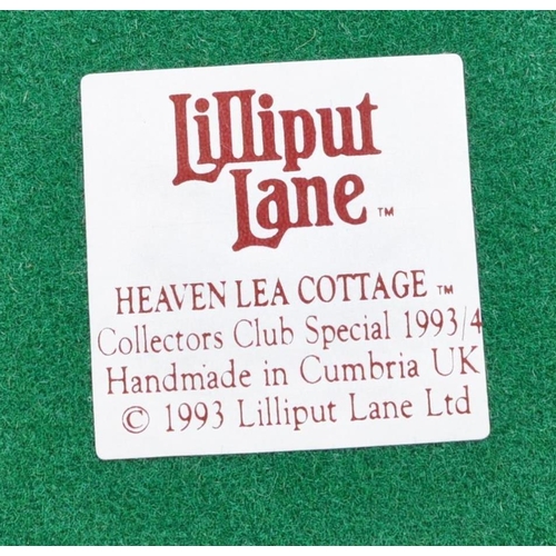 206 - Lilliput Lane - A collection of five 20th Century vintage Lilliput Lane cottage model figures all in... 