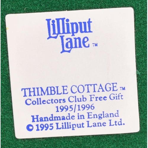 217 - Lilliput Lane - A collection of fifteen Lilliput Lane cottage model figures all in original boxes, s... 