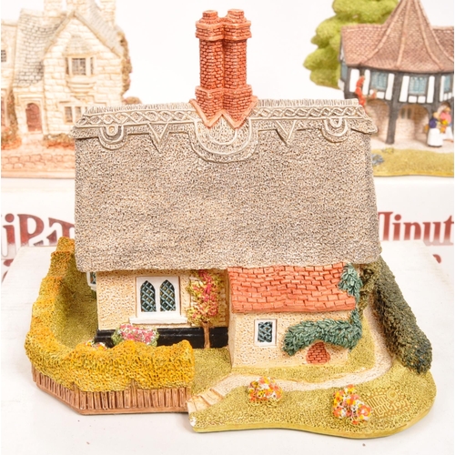 229 - Lilliput Lane - A collection of six 20th Century Lilliput Lane cottage model figures all in original... 