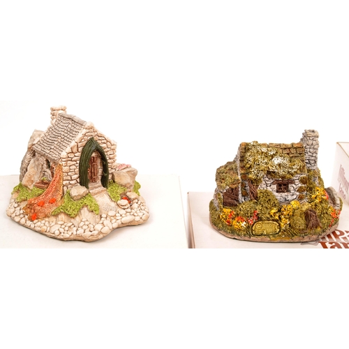 235 - Lilliput Lane - A collection of eleven small Lilliput Lane cottage model figures all in original box... 