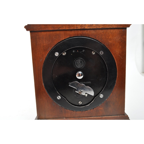 284 - Garrard & Co Ltd - A 20th Century circa 1980s mahogany Garrard & Co Ltd Elliott bracket clock. The c... 