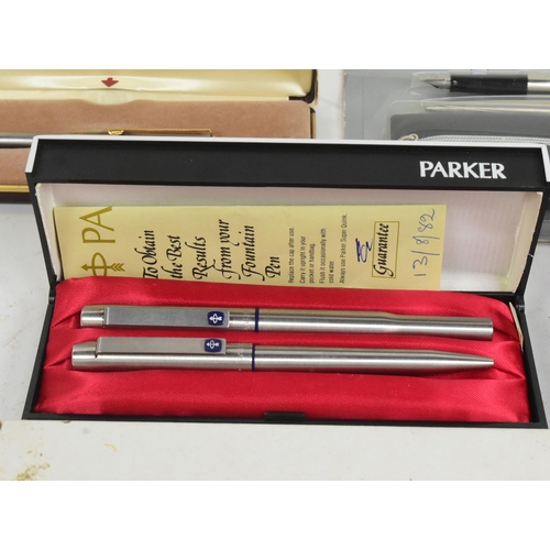 356 - Parker / Cross - A collection of Parker and Cross pens. The collection to include a Parker Jotter Fo... 