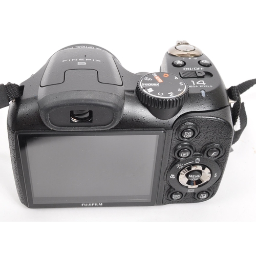 364 - Fujifilm - A circa 2010 Fujifilm Finepix S2800HD digital bridge camera. The camera in a black colour... 