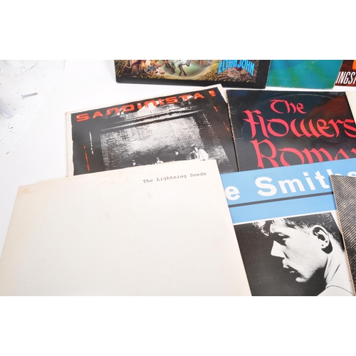 417 - A collection of late 20th century vinyl rock LP records. The collection to include Sandista - The Cl... 