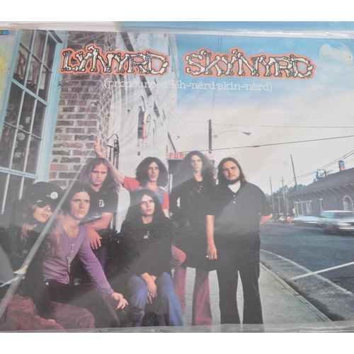 423 - Lynyrd Skynyrd - A collection of 20th century Lynyrd Skynyrd southern rock vinyl LP records. The col... 