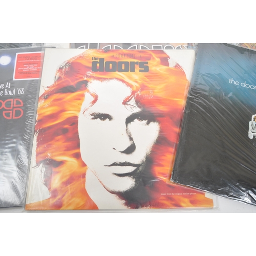 426 - The Doors - A collection of twelve 20th Century 1960s/1970s The Doors record LP vinyl albums. To inc... 