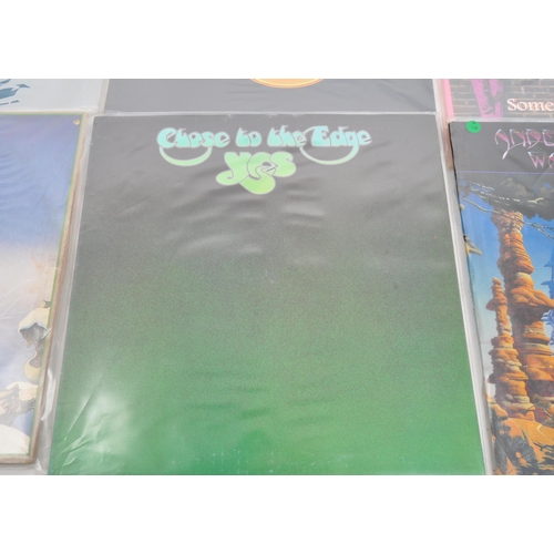 427 - YES - A collection of twelve 20th Century YES vinyl LP record albums. To include: The Ladder; Close ... 