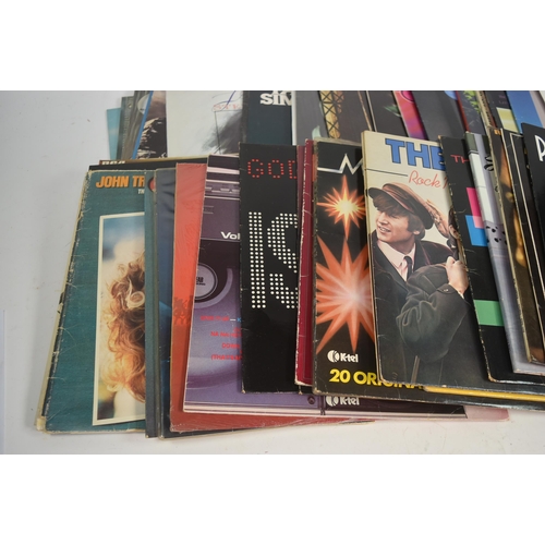 430 - A large collection of 20th century Pop, Rock, and Soul vinyl LP records. The collection to include e... 