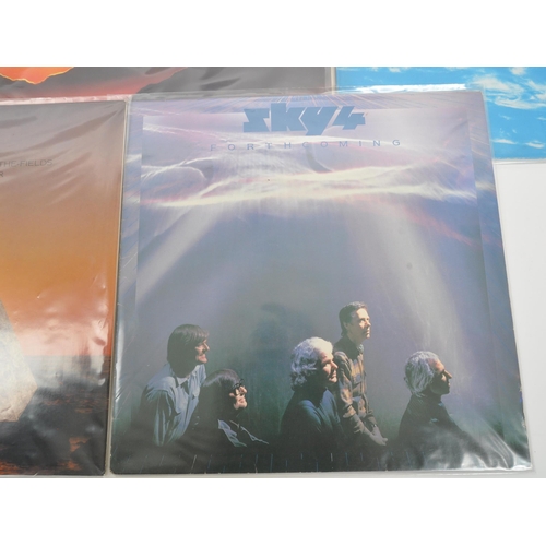 431 - Sky - A collection of 20th century Sky rock vinyl LP records. The collection to include examples suc... 