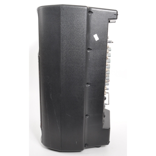 436 - Yamaha - A Yamaha Stagepas 250M portable PA system speaker. Having handle to rear, with a selection ... 