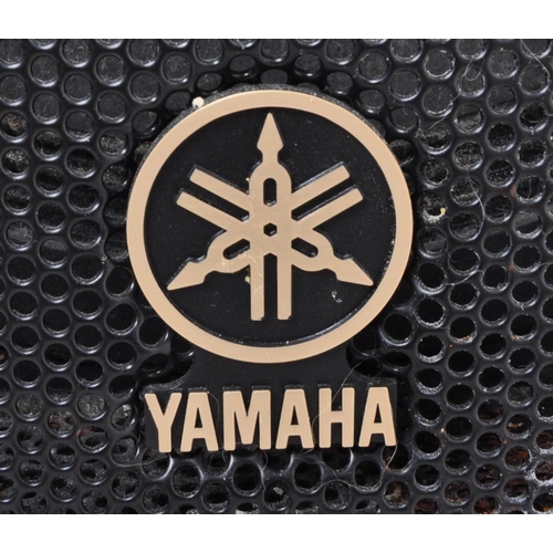 436 - Yamaha - A Yamaha Stagepas 250M portable PA system speaker. Having handle to rear, with a selection ... 