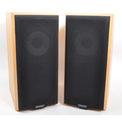 442 - Mission - A pair of Mission Hi-Fi audio speakers. The lot featuring two model 701 Mission bookshelf ... 