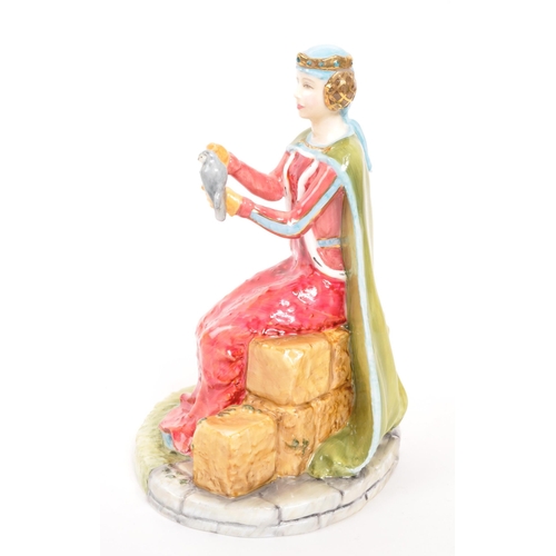 48 - Royal Doulton - A porcelain china limited edition Royal Doulton figurine Philippa of Hainault HN4066... 