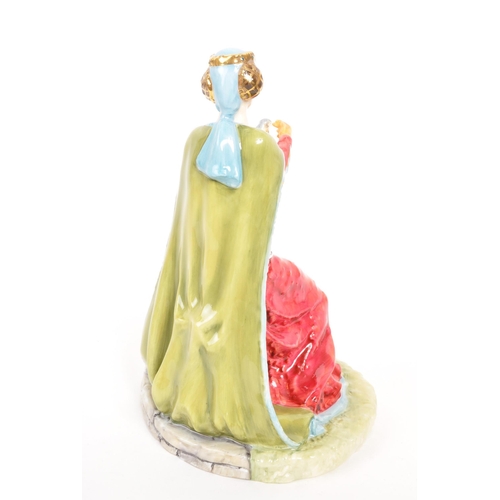 48 - Royal Doulton - A porcelain china limited edition Royal Doulton figurine Philippa of Hainault HN4066... 