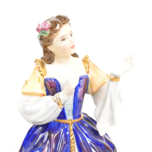 51 - Royal Doulton - Two porcelain china limited edition Royal Doulton figurines from the Shakespeare Lad... 