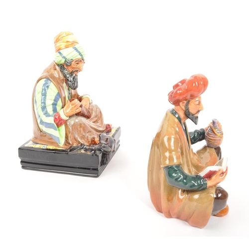 65 - Royal Doulton - Two 20th Century vintage porcelain china Royal Doulton figurines comprising of Cobbl... 