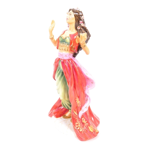 73 - Royal Doulton - A porcelain china limited edition Royal Doulton figurine Scheherazade HN3835. Portra... 