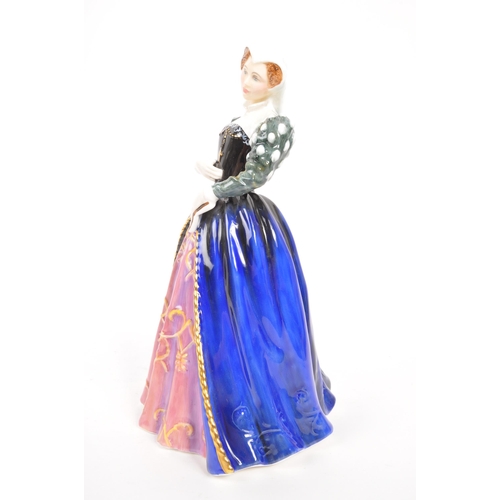 74 - Royal Doulton - A porcelain china limited edition Royal Doulton figurine Mary Queen of Scots HN3142 ... 