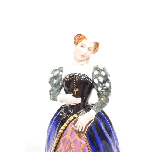 74 - Royal Doulton - A porcelain china limited edition Royal Doulton figurine Mary Queen of Scots HN3142 ... 