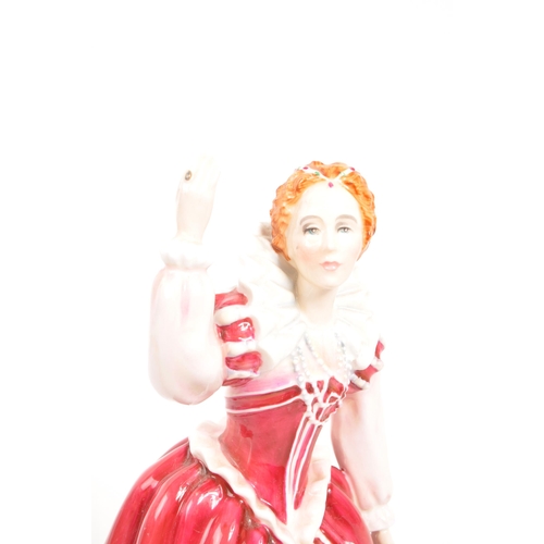 75 - Royal Doulton - A porcelain china limited edition Royal Doulton figurine Queen Elizabeth I HN3099 fr... 