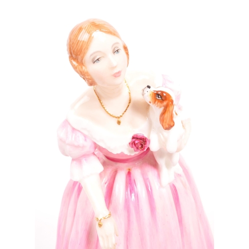 76 - Royal Doulton - Two porcelain china limited edition Royal Doulton figurines from the Queens of the R... 