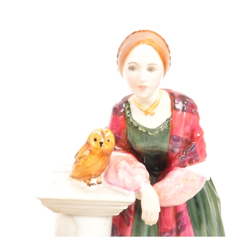 77 - Royal Doulton - A porcelain china Royal Doulton limited edition Florence Nightingale HN3144 figurine... 