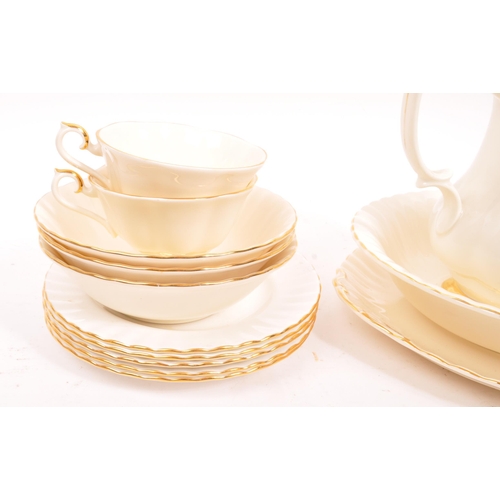 9 - Royal Albert - Affinity Gold - A 20th century Royal Albert bone china tea service in the Affinity Go... 