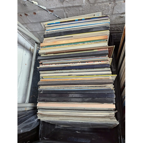 453 - A large collection of vintage 20th century Classical music LP long play vinyl records. To include An... 