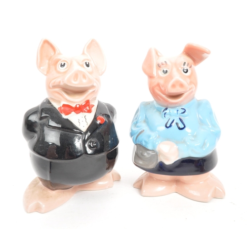 112 - Wade - Natwest - A full collection of 20th century 1980s Wade for Natwest ceramic piggy banks. The c... 