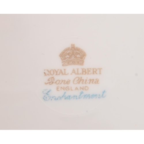 138 - Royal Albert - A 20th Century porcelain bone china Royal Albert tea service in the Enchantment patte... 