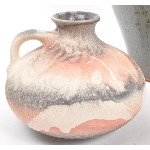 149 - Wootton Courtenay / Clevedon - A collection of ceramic studio art pottery comprising of jug and vase... 