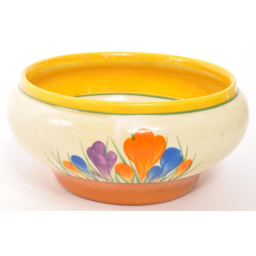 169 - Bizzare by Clarice Cliff for Wilkinson - Early 20th century circa 1930s crocus ceramic pottery bowl.... 