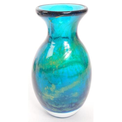 184 - A collection of vintage 20th century studio art glass. Including mdina Micharl Harris style example,... 